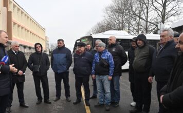 Maykop’ta toplu taşımaya yönelik önemli çalışma