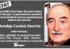 Vefat: Netabje Cankat Devrim