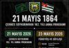 Eskişehir’de 21 Mayıs programları