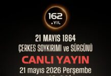 Çerkes Soykırımı ve Sürgünü canlı yayını