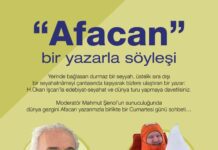 “Afacan” bir yazarla söyleşi