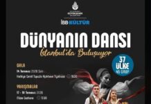 “Dünyanın Dansı İstanbul’da Buluşuyor”